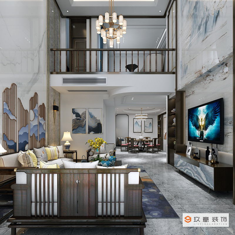 觀嶺花湖《新中式風(fēng)格》