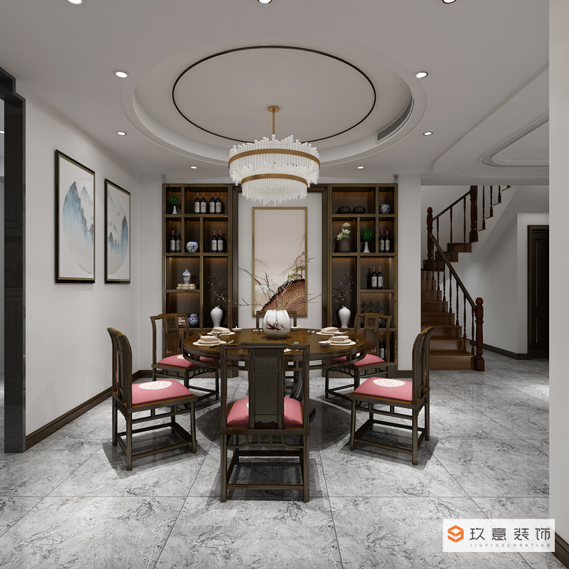 觀嶺花湖《新中式風(fēng)格》
